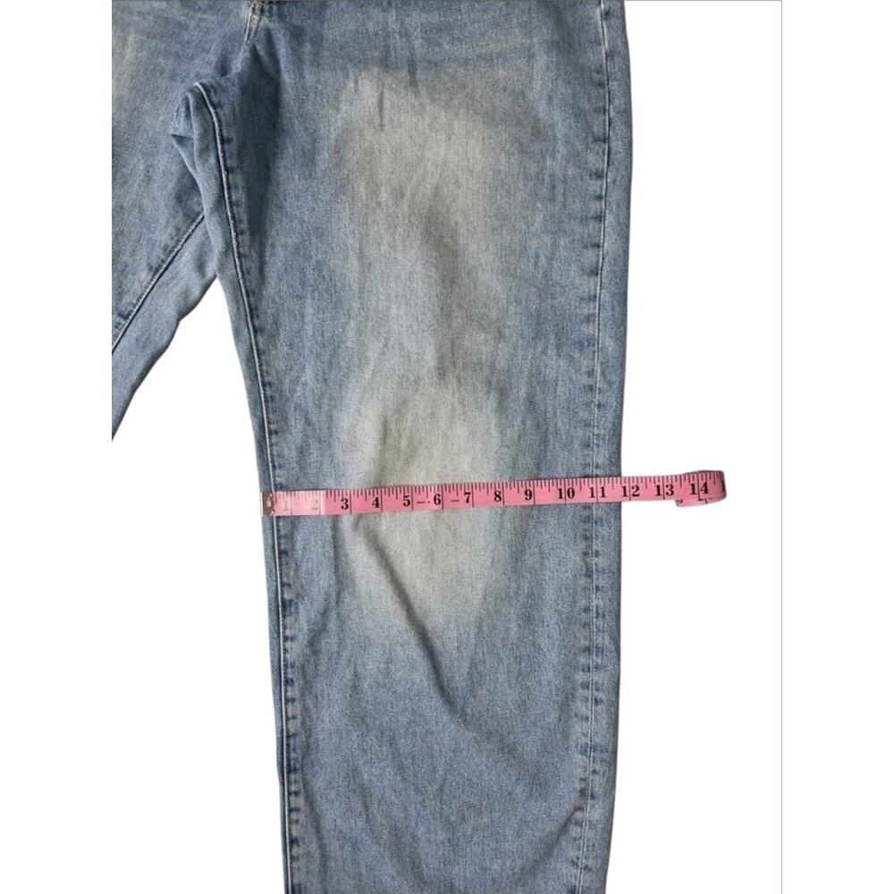 DL1961 Ilia Barrel Jeans Low Rise Relaxed Baggy Y2K Aged Mid Denim Size 31 - Picture 11 of 13